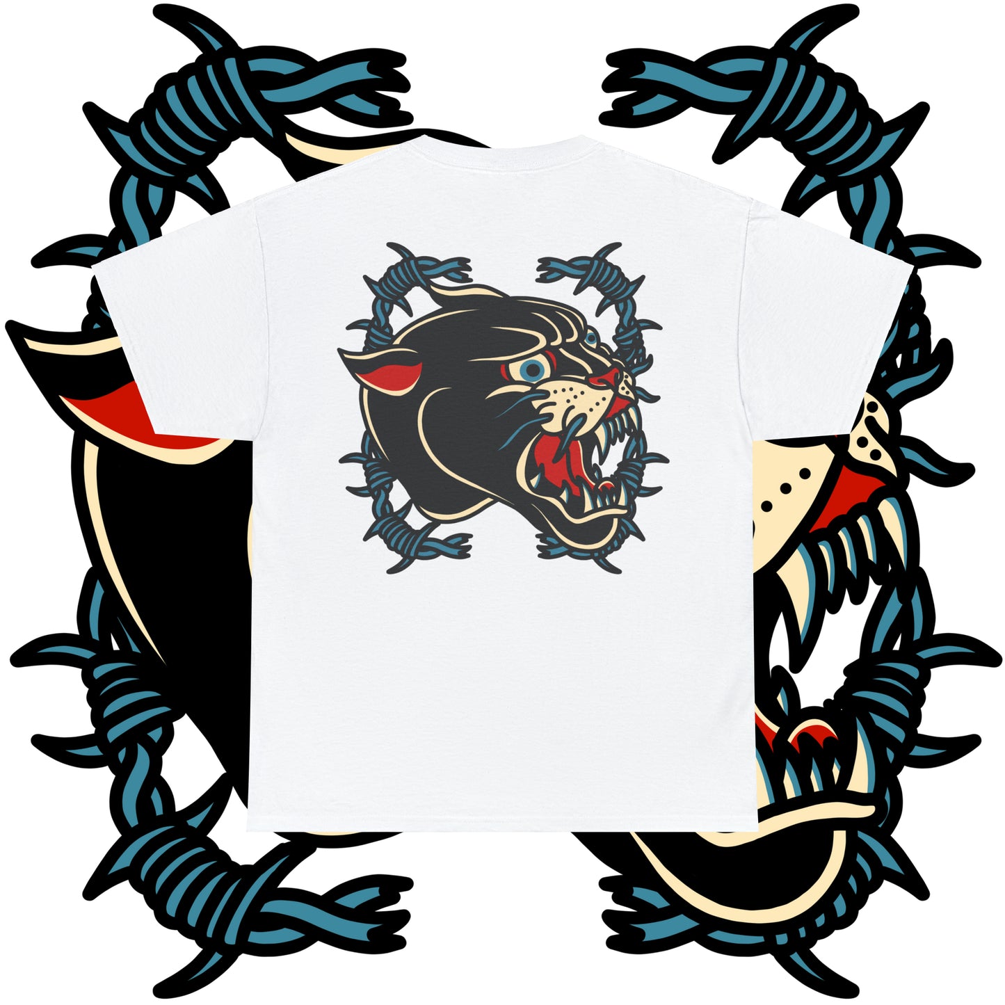 Barbed Panther Tee