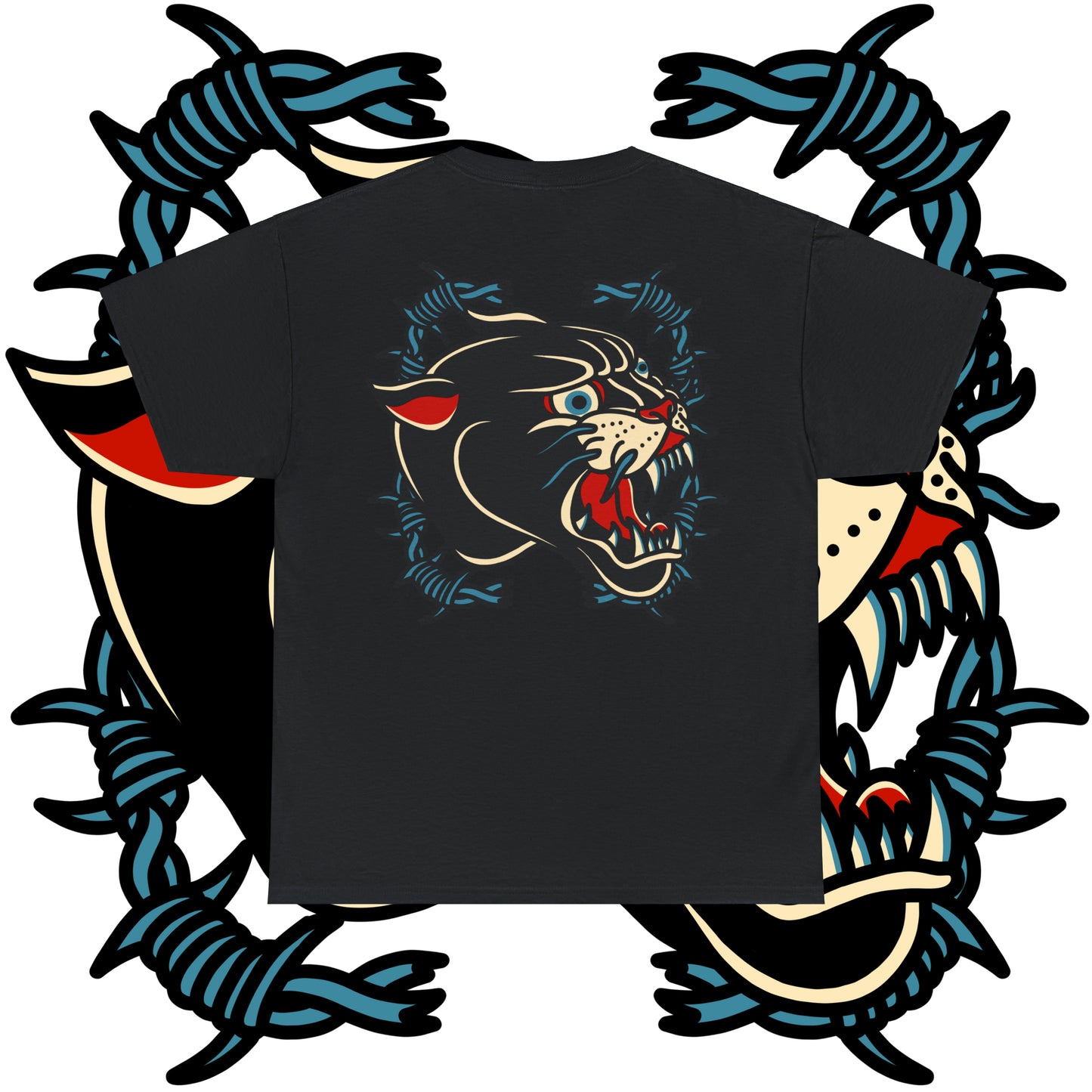 Barbed Panther Tee