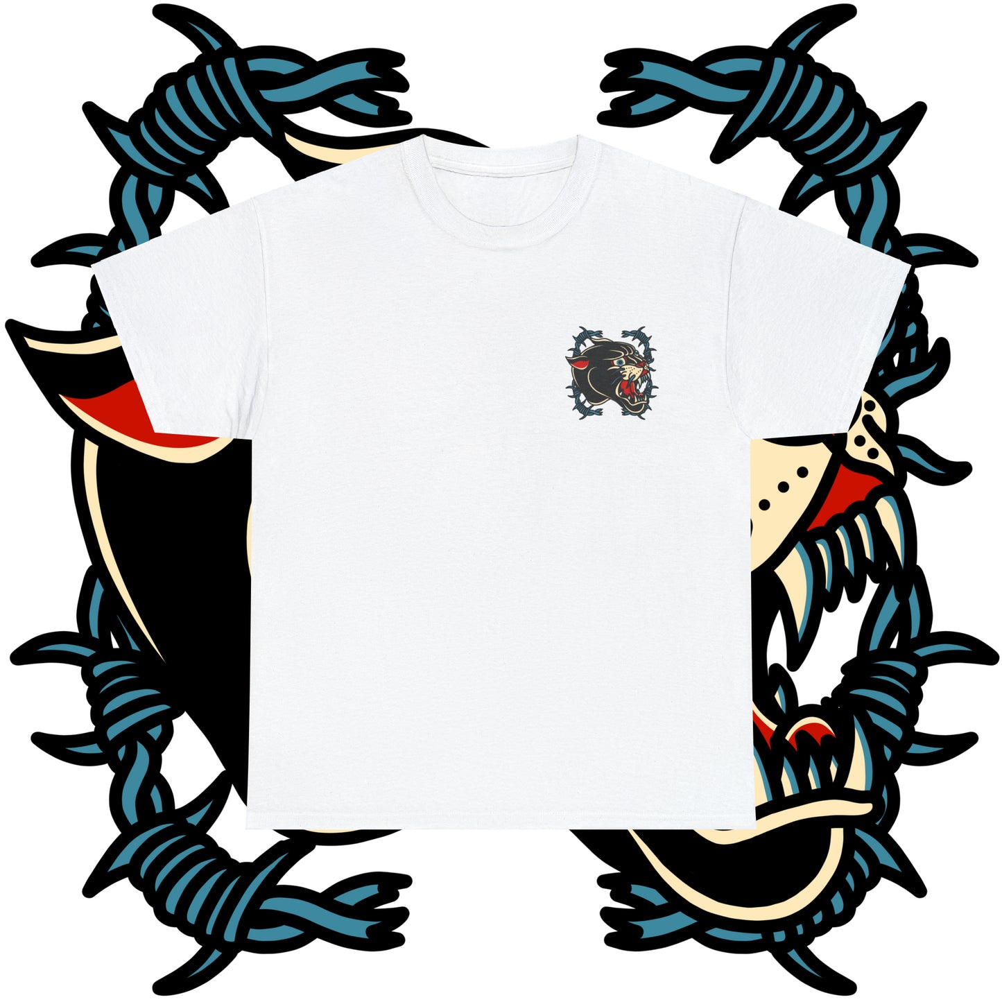 Barbed Panther Tee