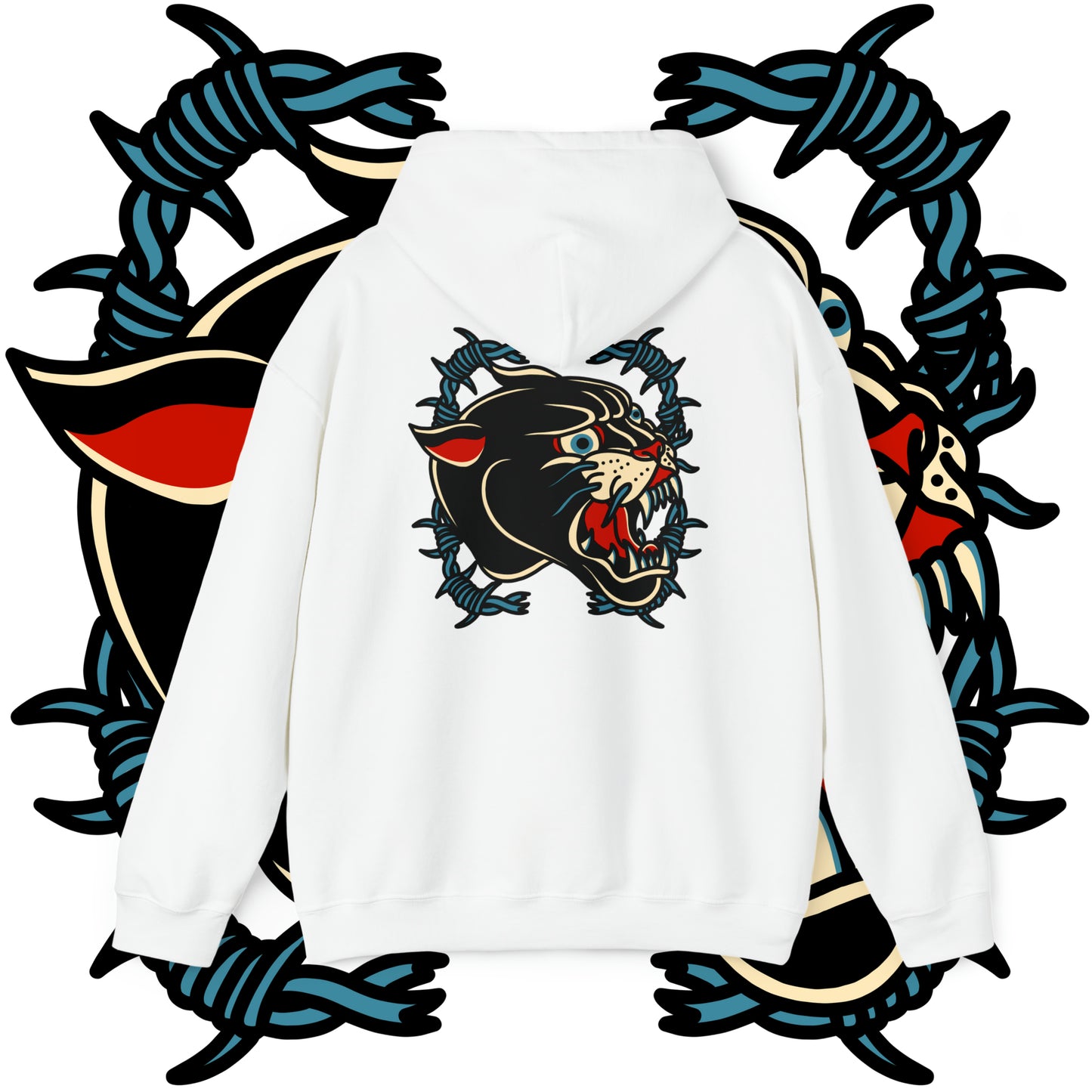 Barbed Panther Hoodie