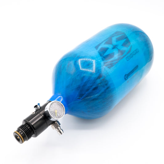 Empire Mega Lite 68/4500 Compressed Air Paintball Tank - Translucent Blue